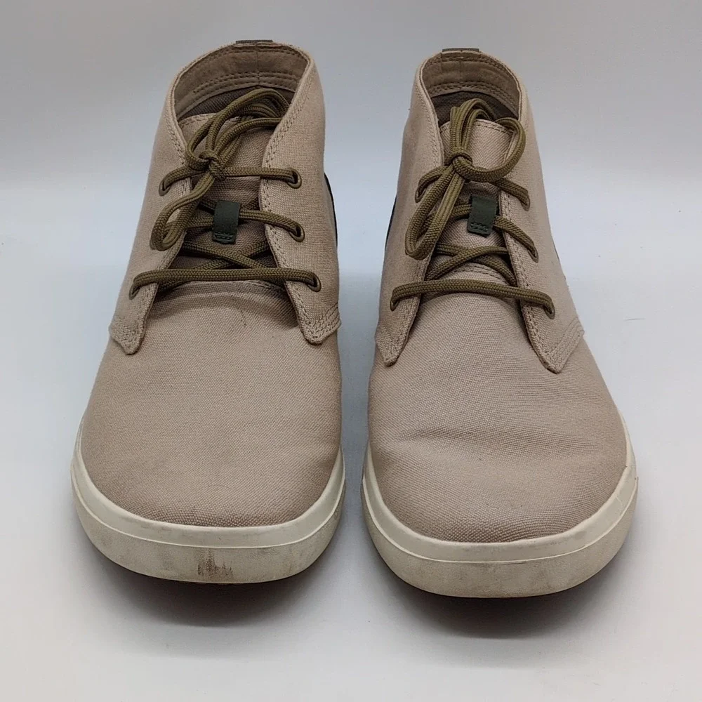 Timberland Shoes‎ Mens Earthkeepers Beige 12 Chukka Boots Tencel Travel  A5846